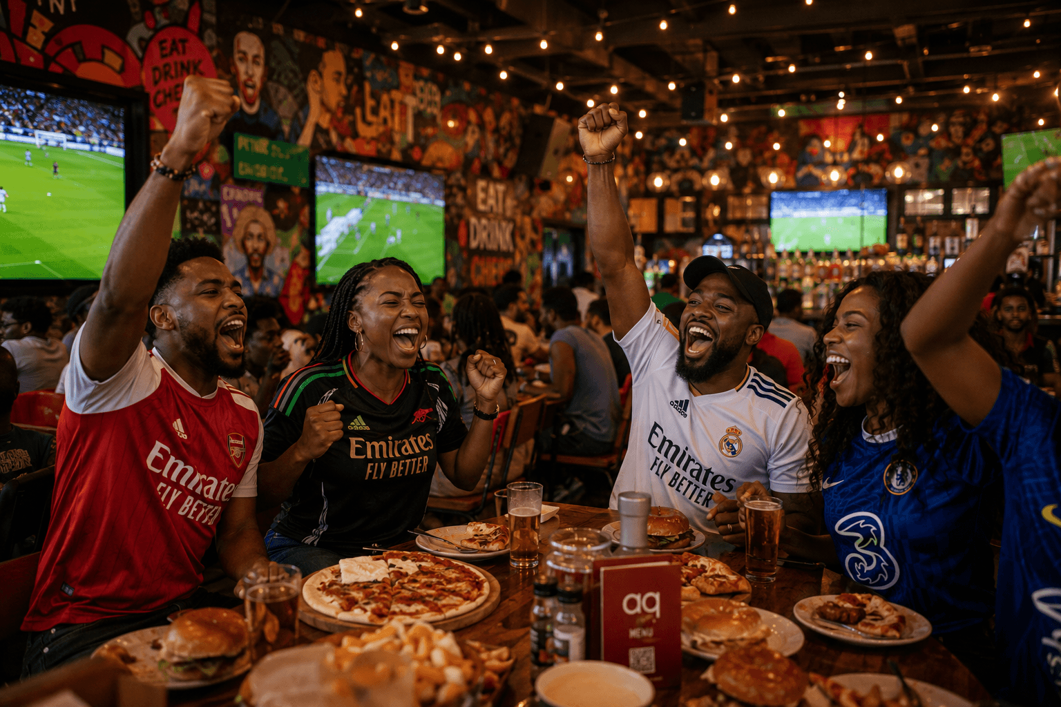 Best Place to Eat, Drink and Watch Football in Birmingham