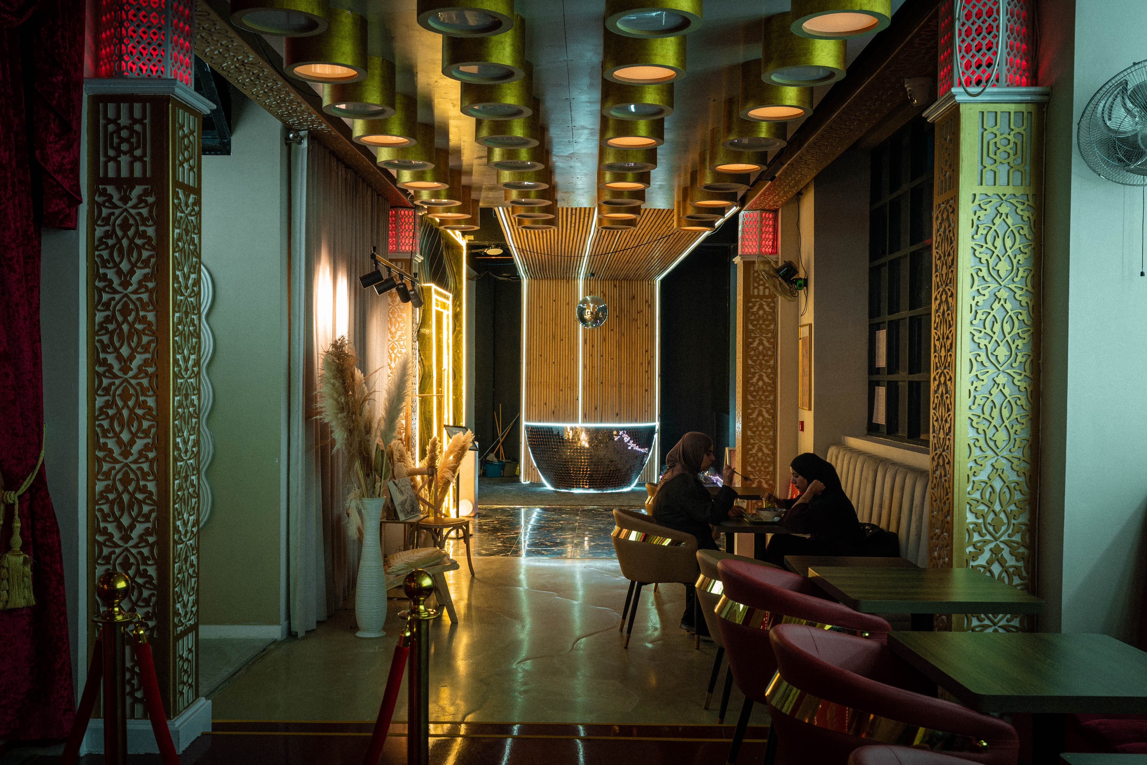 AQ Foodhall interior dining space Birmingham